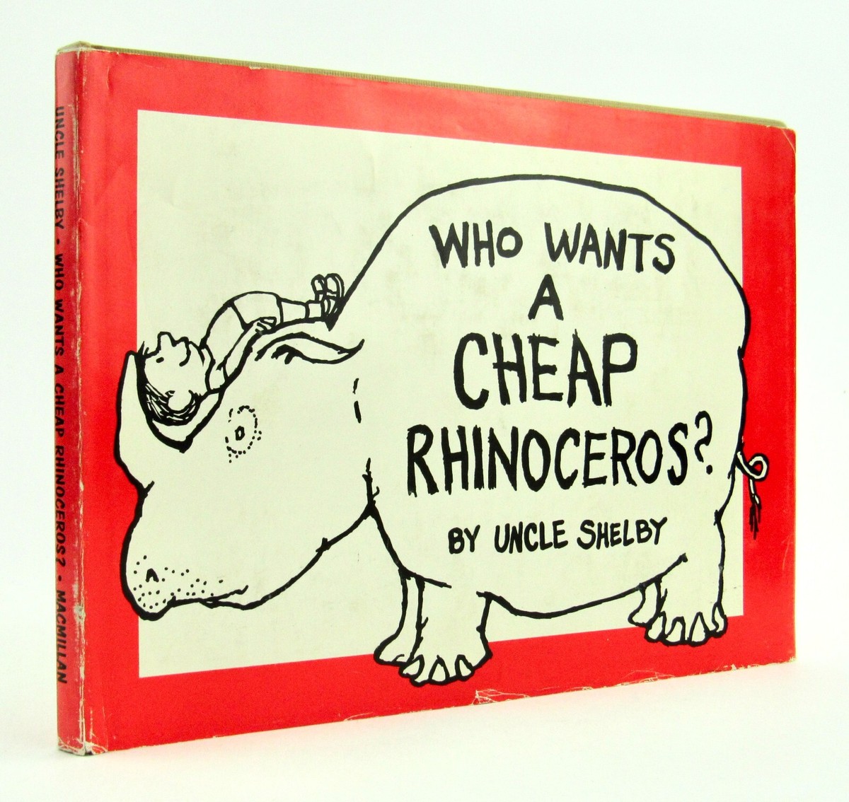 SILVERSTEIN　おまけ付き WHO WANTS A CHEAP RHINOCEROS? Shel Silverstein 1964 Macmillan 1st
