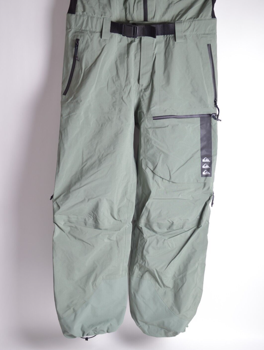 NWOT Mens Quiksilver Highline Pro 3L GORE-TEX Bib Pants $670 XL