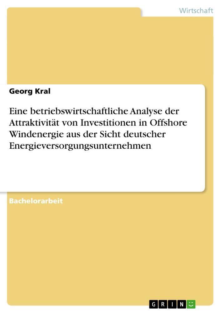 Thumbnail - Eine Betriebswirtschaftliche Analyse Der Attraktivität Von