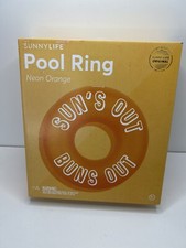 Inflatable Pool Float Inner Tube Floating Ring- Suns Out Buns Out SunnyLIFE