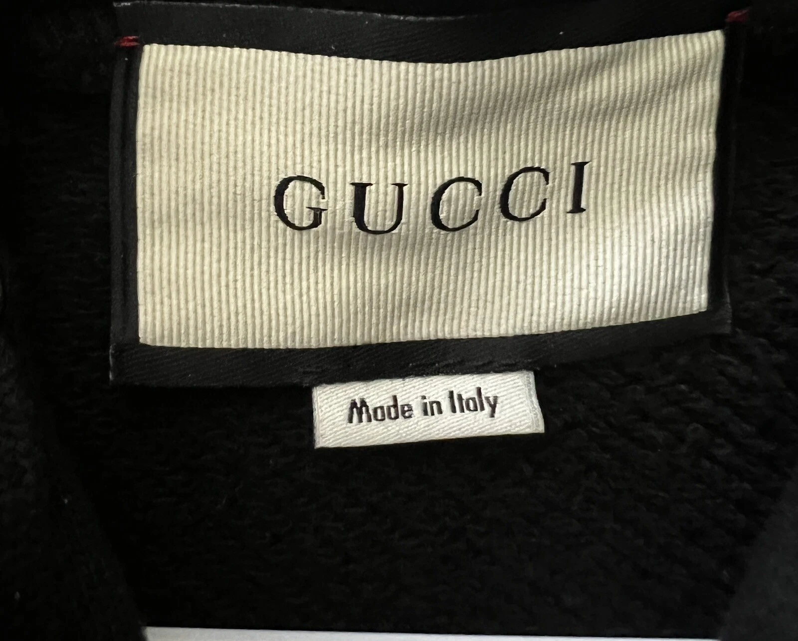 Felpa con cappuccio logo Gucci taglia M