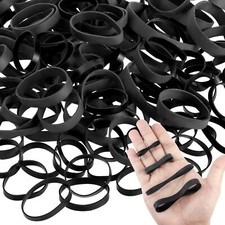 Tactical Rubber Bands Black Ranger Heavy Duty Rubber Bands Black Thick Outdoor B