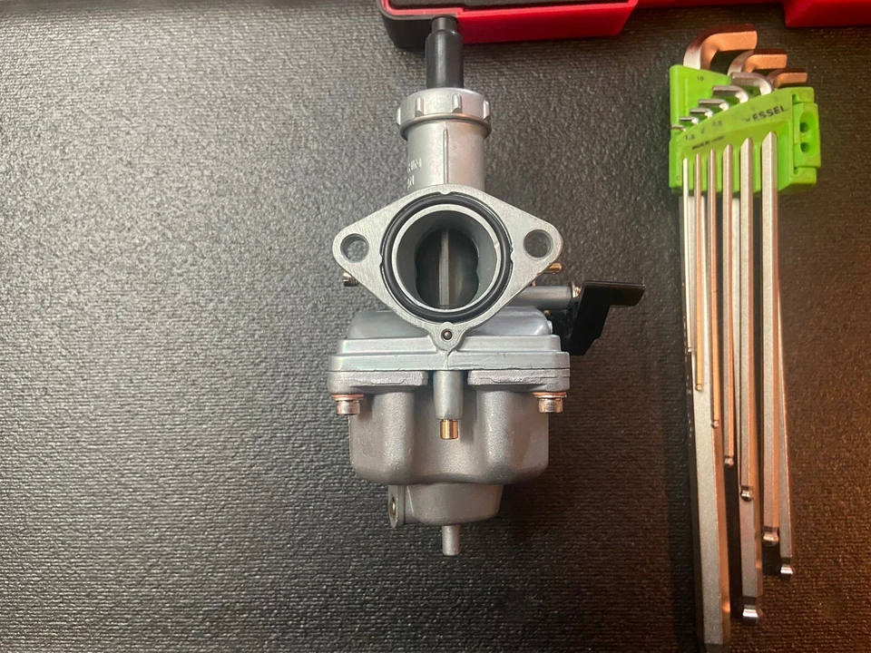 Carburador 26 mm keihin pd/pz honda crf150f, crf230f, xr200r, xr100r, klx140 Foto 4 de 4