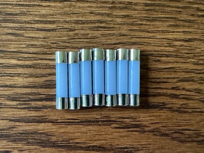 7 New Cool Blue 6V Frosted 360° Fuse Lamp LED Light Bulbs Sansui 6.3v 7v