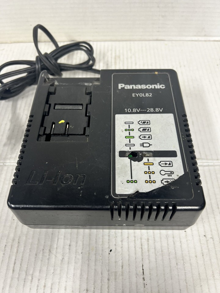 Genuine Panasonic EY0L82 Charger (10.8v, 14.4v, 18v, 28.8v Batteries