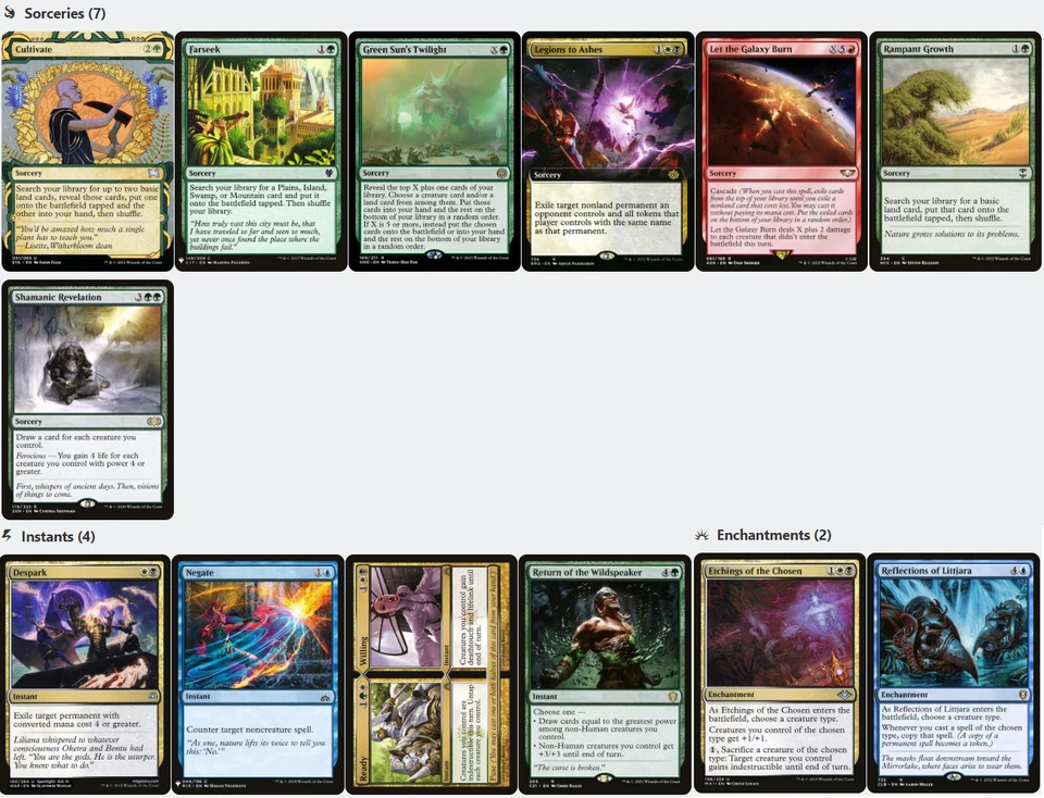 The First Sliver SLIVER CASCADE Magic MTG Custom Commander Deck - Image 4 of 4