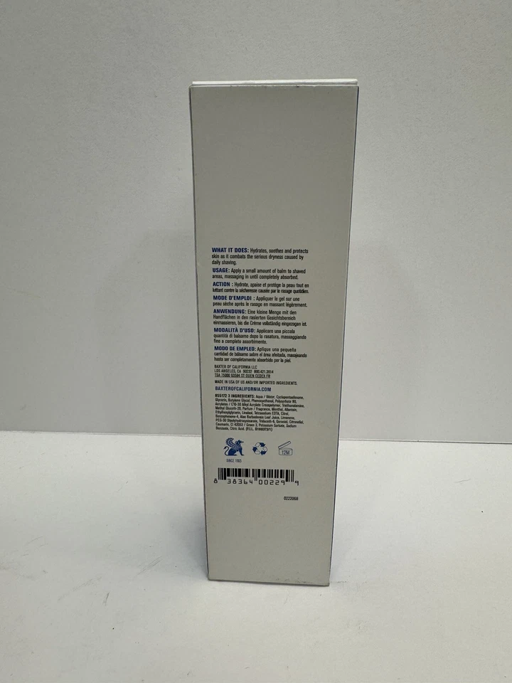 Bálsamo pós-barba Baxter of California 4 oz - Imagem 3 de 4