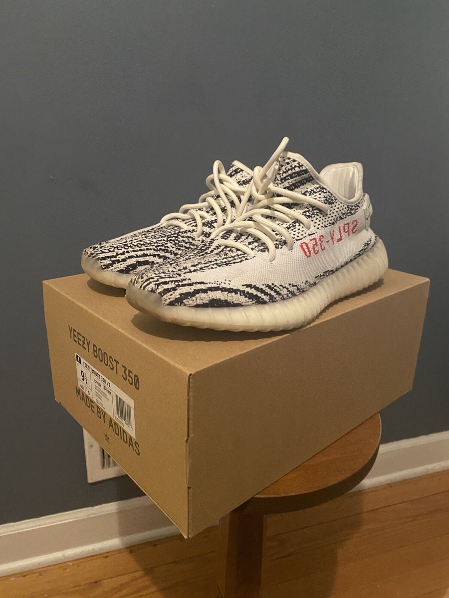 Size 9.5 - adidas Yeezy Boost 350 V2 Low Zebra 889773948210 Size 9.5 - adidas Yeezy Boost 350 V2 Low Zebra 889773948210
