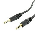 Luxtronic SS06MS 3.5mm Plug to 3.5mm Plug Audio Cable - 6 Feet (IL/RT5-1137-S...