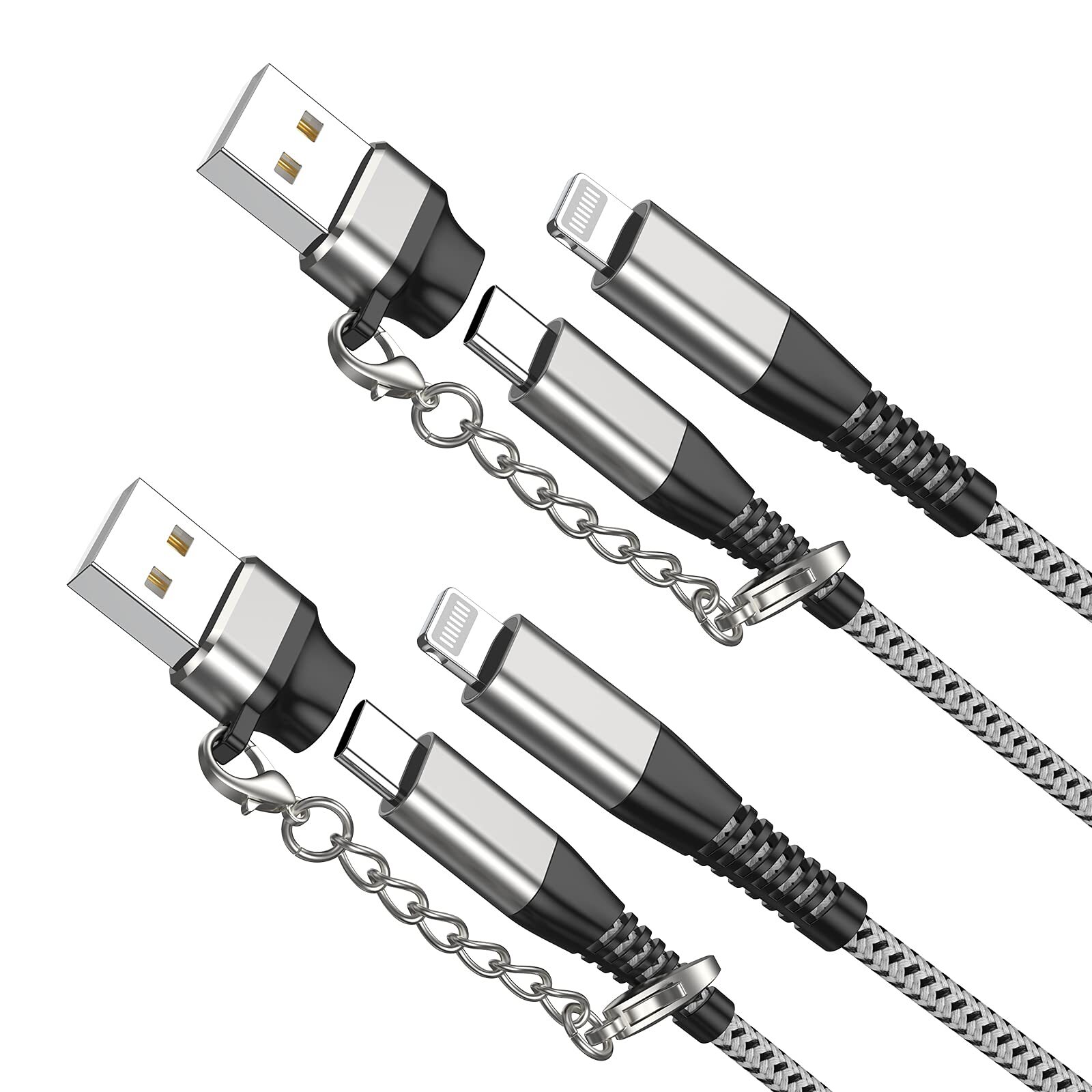 Apple MFI Certified 2Pack iPhone 14/13 Fast Charger USB Type C to Lightning C...