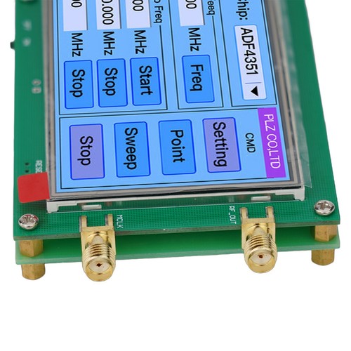 Touch Screen ADF4351 35M-4.4G RF Signal Generator PLL Sweep Frequency Generator - Picture 14 of 24