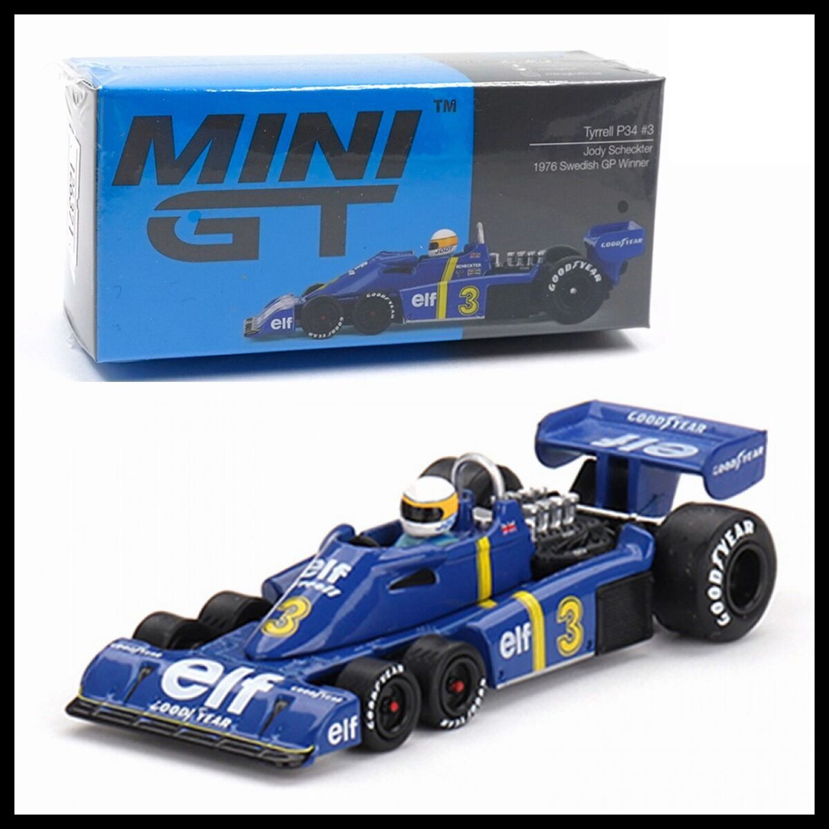 超美品 TSM 1/43 ティレル P34 スウェーデンGP 1976 優勝車 #3 超美品 TSM 1/43 ティレル P34 スウェーデンGP 1976 優勝車 #3