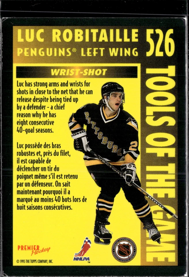 1994-95 Pinnacle #485 Janne Laukkanen Rink Collection - Image 2 of 2