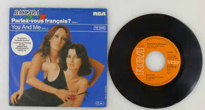 7'' Single Vinyl - Baccara   Parlez-vous Français? - You and Me - S6861