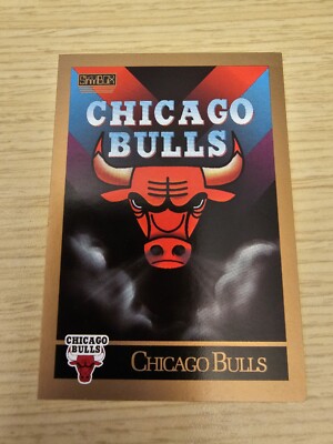 1990-91 Skybox Chicago Bulls Team Logo Team Checklist #331