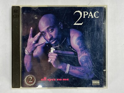 2PAC All Eyez On Me 2-Disc CD Set 1995/1996 Death Row Records Tupac