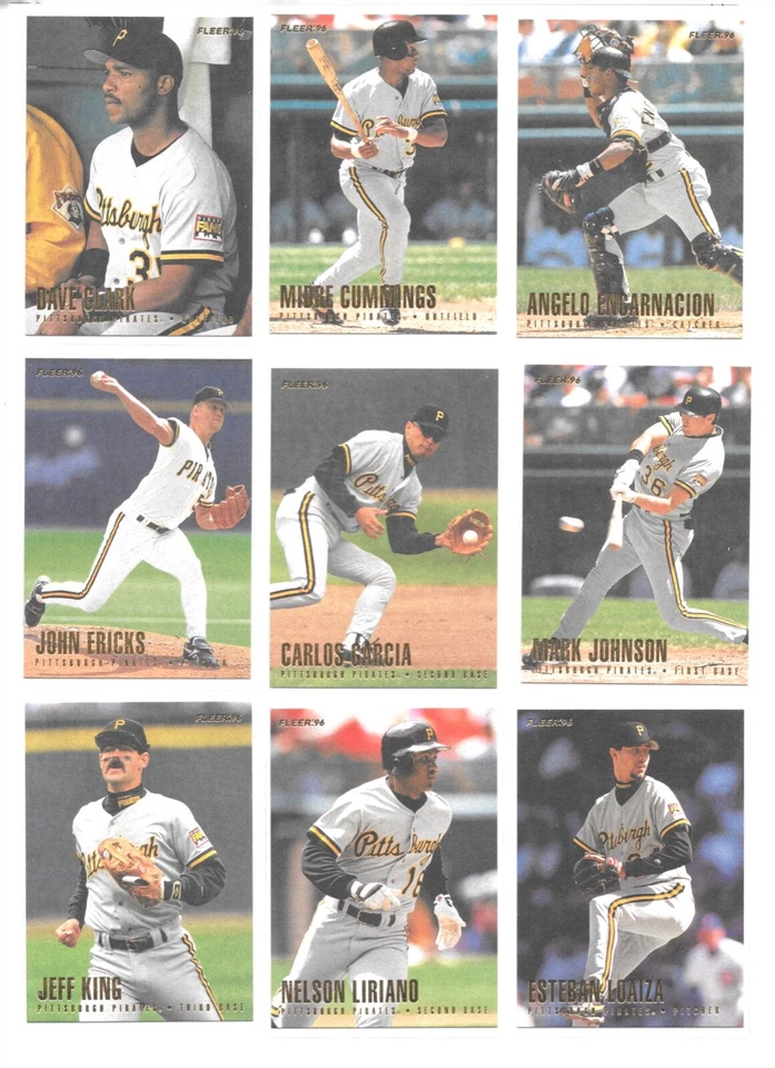 1996 Fleer Baseball Trading Cards / You Choose #s 501 - 600 / mb22 - Image 3 of 4