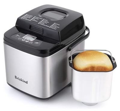 1.5 lb Bread Maker | Gluten-Free, Dough, Jam & Yogurt Menus