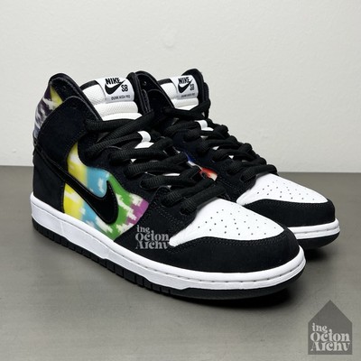 Size 9 Nike SB Dunk High TV Signal CZ2253-100 New Without Box