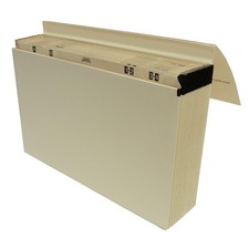 Cathedral Products Multi-Purpose 16 Pocket Manila Expanding File Multicolour 