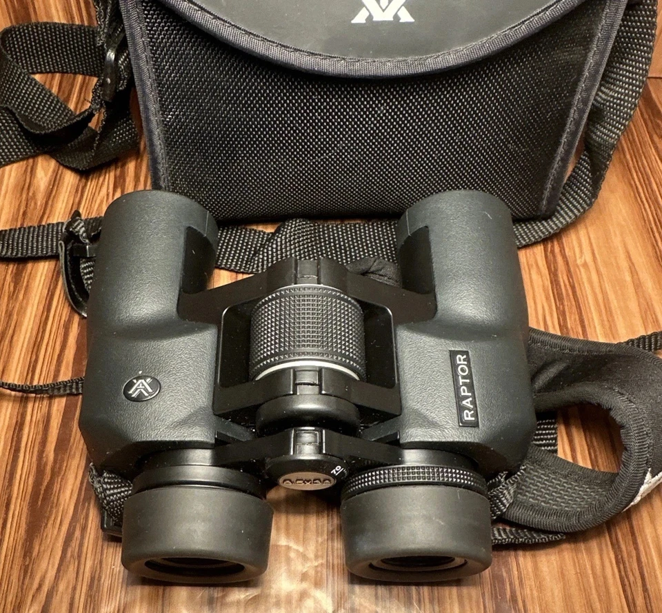 VORTEX OPTICS BINOCULAR 8.5X32 RAPTOR W/CASE-MID SIZE - Image 2 of 3