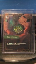 Seal of Focus SFD 226/221 Overnumber Spiritforged Riftbound League of Legends — live eBay listing