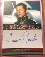 Battlestar Galactica Season 1 Jamie Bamber Capt Lee Apollo Adama Autograph Card