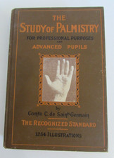 1900 Study Of Palmistry Professional Purposes Advanced Pupil Book Saint Germain