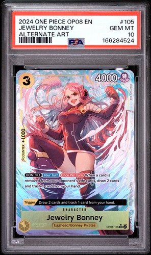 Jewelry Bonney (Parallel) graded PSA 10 for sale on eBay