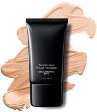 Mineral Liquid Foundation SPF 15/1 Oz. Hypoallergenic - For All Skin Types (P...
