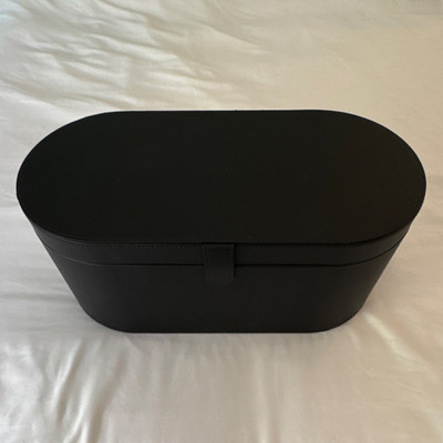 Dyson Presentation Box Only, Black W/ Purple Stitching 