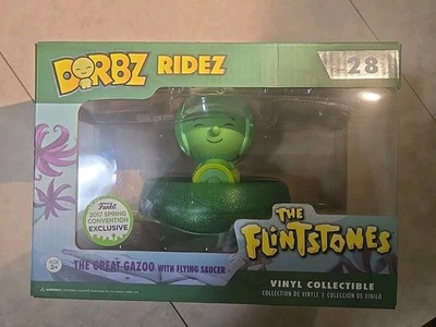 Funko Dorbz Ridez The Flintstones The Great Gazoo & Flying Saucer #28 Exclusive