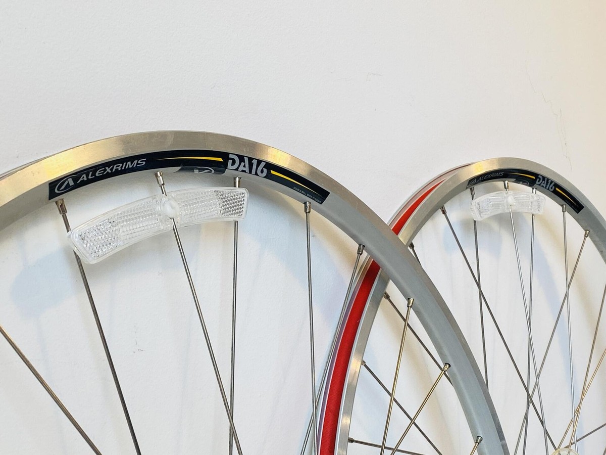 Alexrims DA16 700c Road Wheelset 622x18 100/130 8-10s 28h/32h