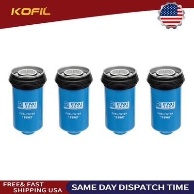 4PCS Fuel Filter 11-9967 119967 for Thermo King S-600 S-610DE S