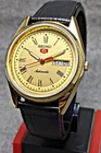 Vintage Seiko 5 automatic Day Date Movement No. 6309A Japan made men's watch