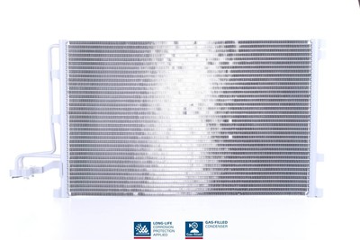 NISSENS Kondensator Klimaanlage 940087 Aluminium für VOLVO S40 2 544 V50 545 C30