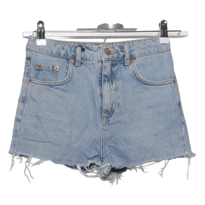 Topshop Moto, Jeans Shorts, Größe: 34, model: mom, Blau, Baumwolle #zyj - Bild 1 von 4