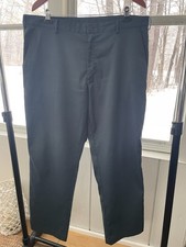 Nike Golf Fit Dry Men's 38 x 32 Blue Stretch Golf Trouser Pants Barely Worn