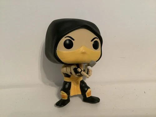 Funko Pop! Games Scorpion #537 Mortal Kombat Vinyl Figure Loose 2019