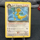 1999 Pokémon Dark Dragonite 22/82 Team Rocket Rare WOTC Vintage Card