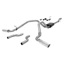 For Chevy Silverado 1500 07-13 Exhaust System American Thunder Stainless Steel