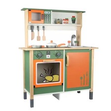 Wooden Play Kitchen Sturdy Childrens Kitchen ...