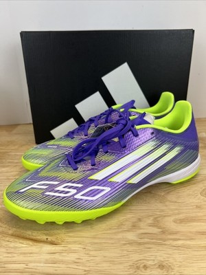 Adidas F50 League TF Turf Shoes Soccer Cleats Purple JH7724 Futsal
