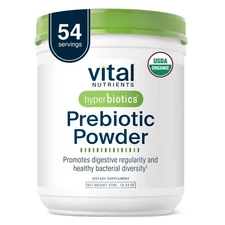 Hyperbiotics Organic Prebiotic Fiber Powder - Gut Health & Digestion for Men & W