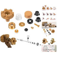 Lead-Free RK-17MH Repair Kit for Woodford Model 17 - Faucet Handle Included