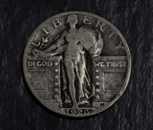 1926 D Standing Liberty Quarter Fine............Lot 4420