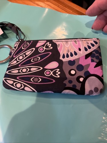 Vera Bradley custodia ID zip medaglione mimosa nuova con etichetta - Foto 1 di 12