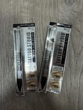 2 pack!!! Maybelline New York Tattoo studio Brow Lift Stick #264 CLEAR 