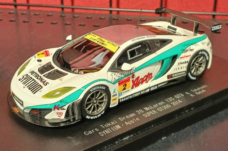  EBBRO Minicar 1/43 McLaren 12C GT3 S-GT2014 12C GT3 Tokai Dream Used - Image 2 of 4