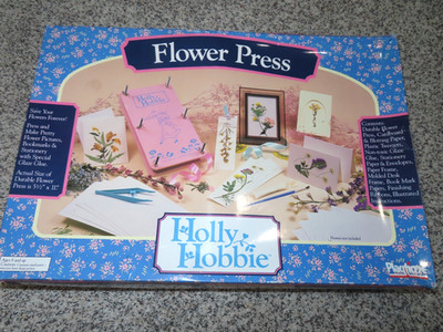 Vintage Holly Hobbie Flower Press
